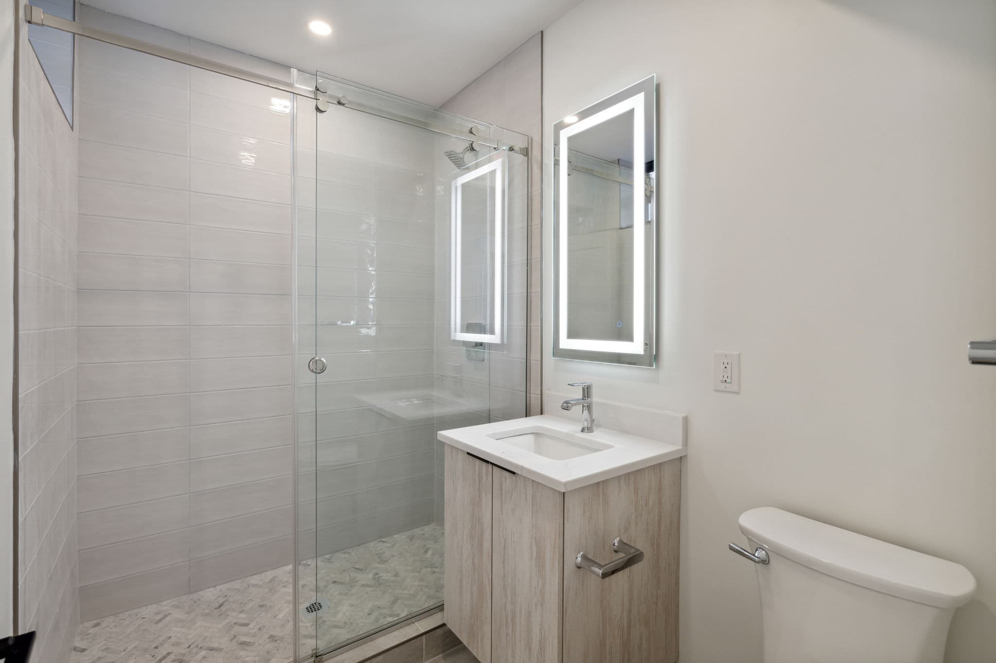 Bathroom with timeless fixtures